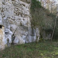 Roches Enchantées-Excideuil. Début Est des falaises.