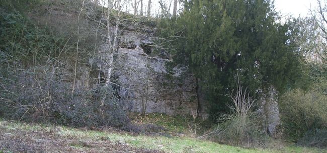 Roches Enchantées-Excideuil. Est des falaises.
