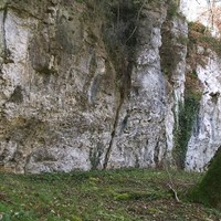 Roches Enchantées-Excideuil. Milieu des falaises.