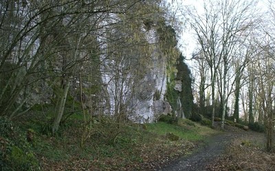 Roches Enchantées-Excideuil. Ouest de la falaise. Roches Enchantées-Excideuil. Ouest de la falaise.