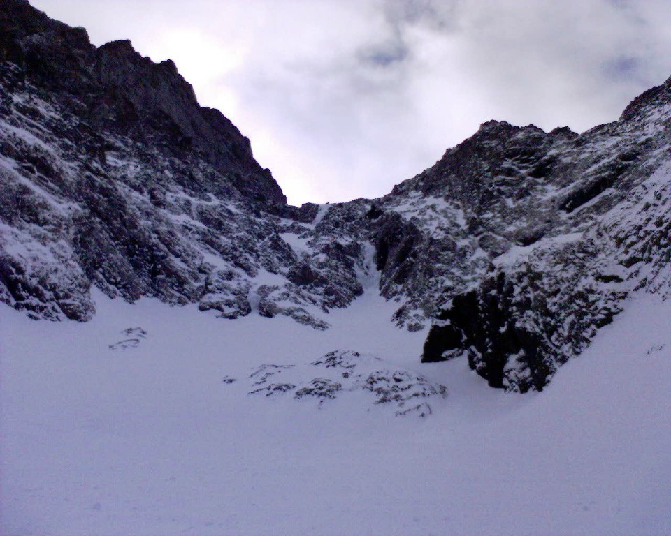 Vue d'ensemble du couloir N du grand Van - Taillefer