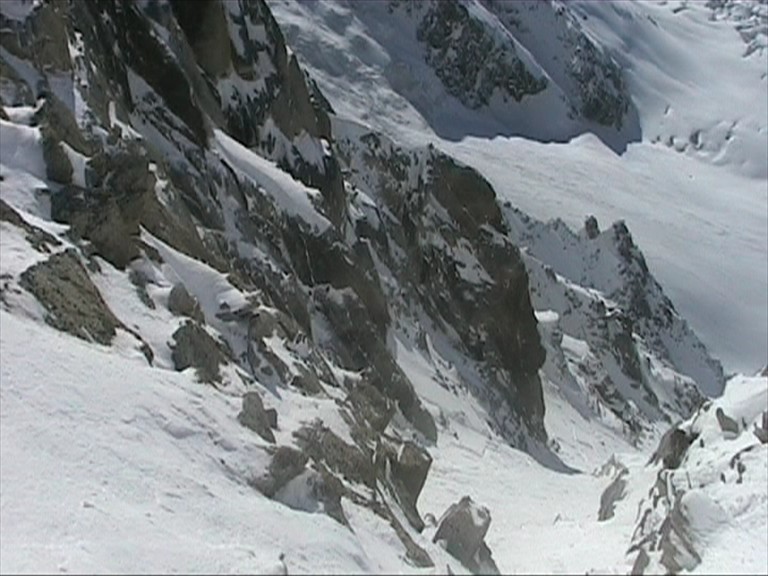 Départ du couloir sud ouest