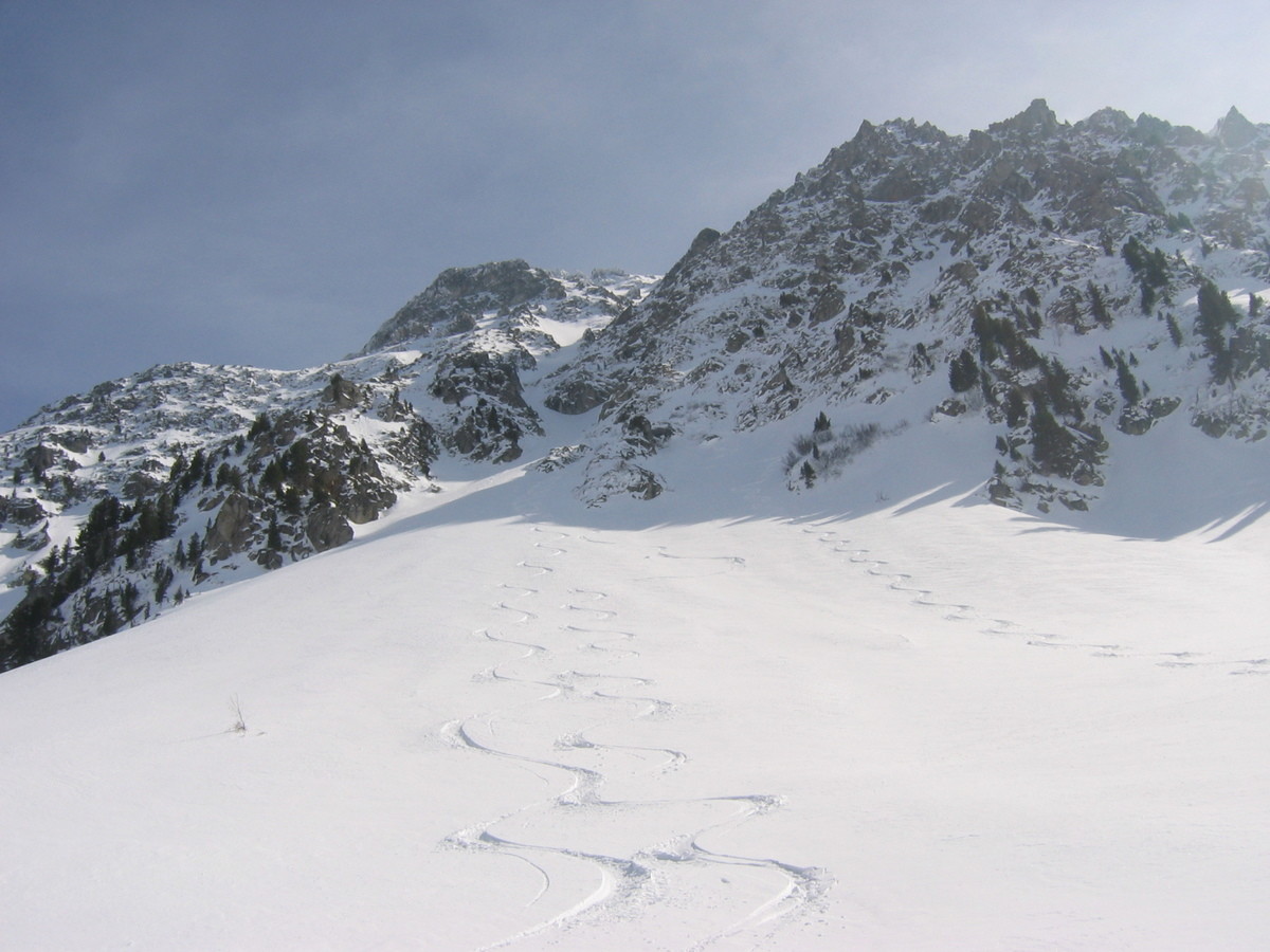 Couloir NW des Grands Moulins