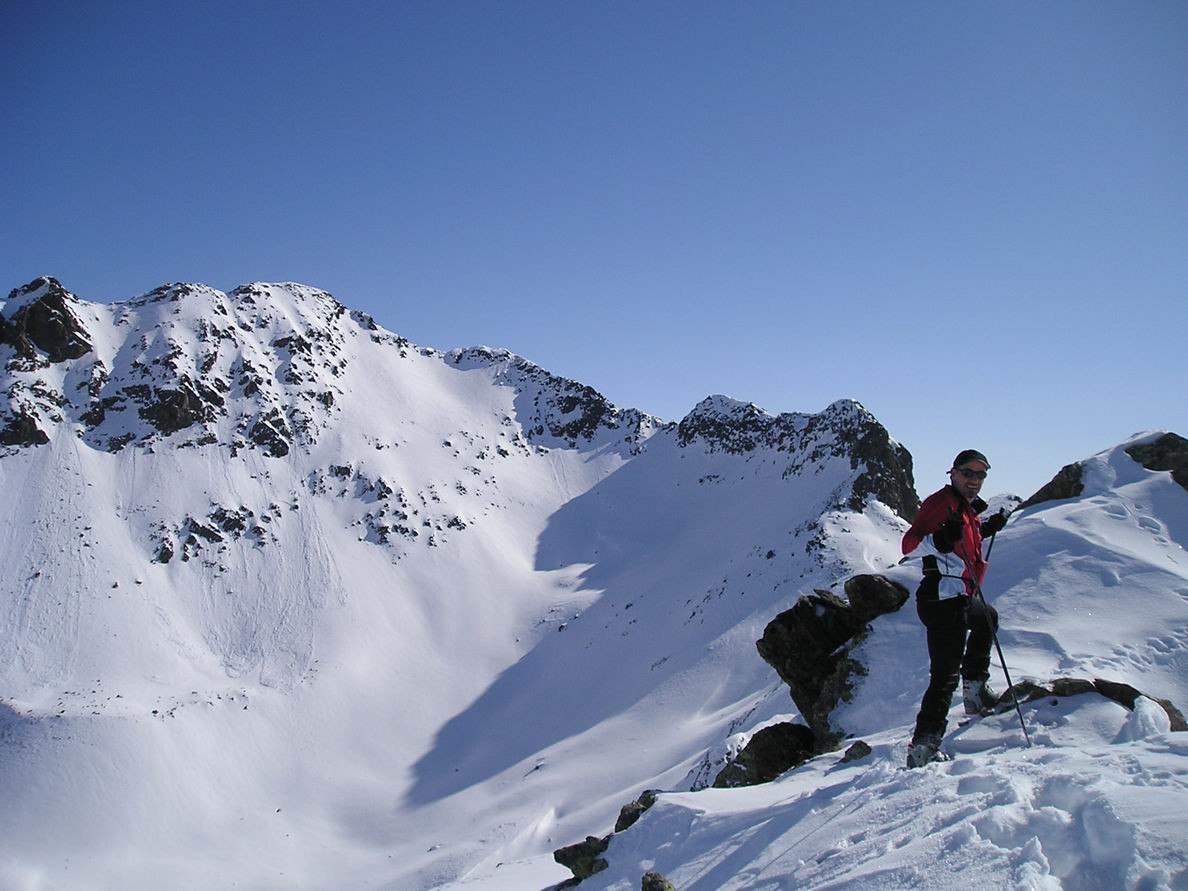 la cresta finale del monte Masuccio
