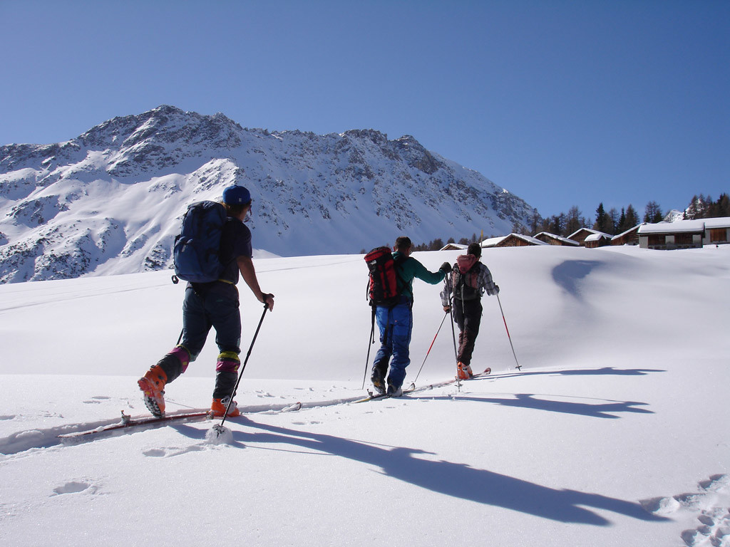 Arrivo all'alpe Munter 1944 m