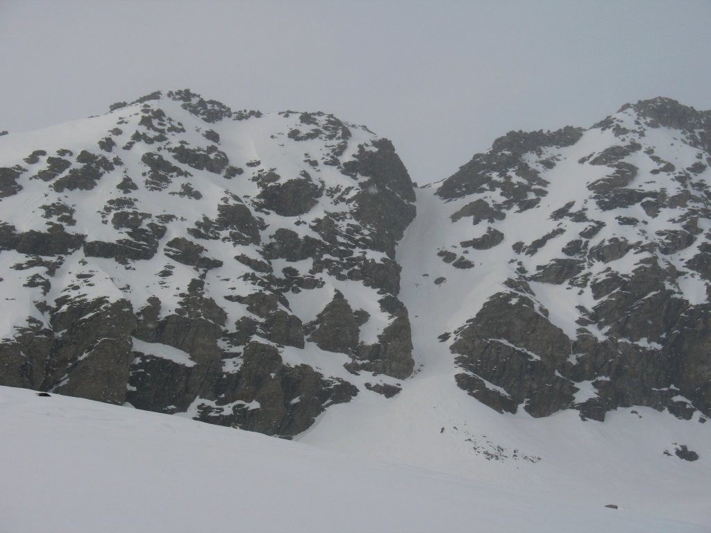 Roche Chevrière - Couloir SE de la Brèche de la Pyramide