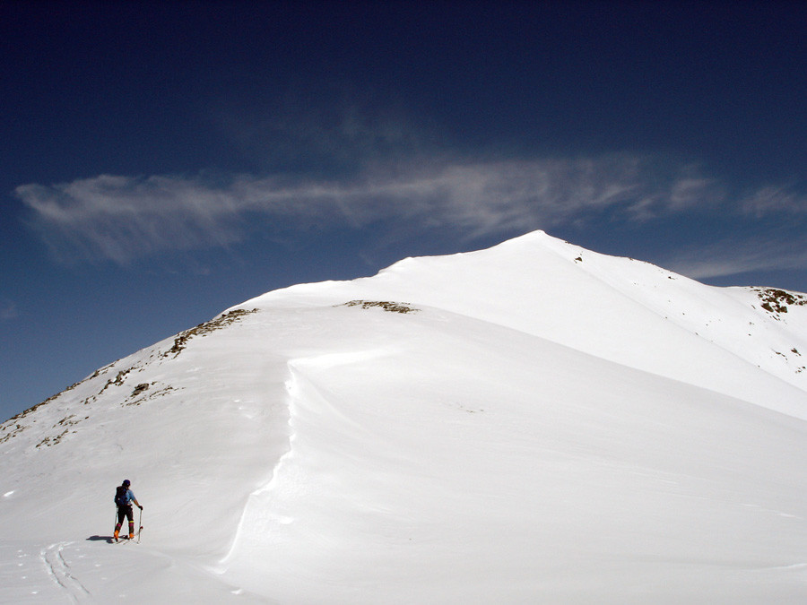 cresta SW al Piz Toissa