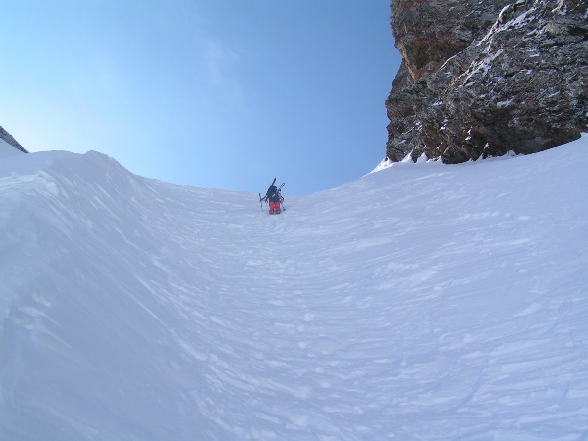 Couloir Combaz à l'Etale