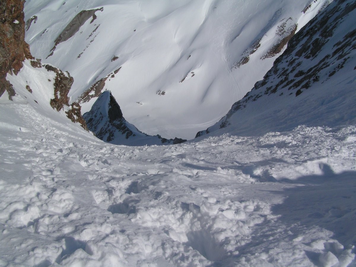 Couloir Combaz à l'Etale