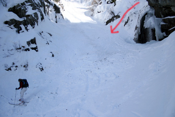 Vallon du Ritzibach - le goulet