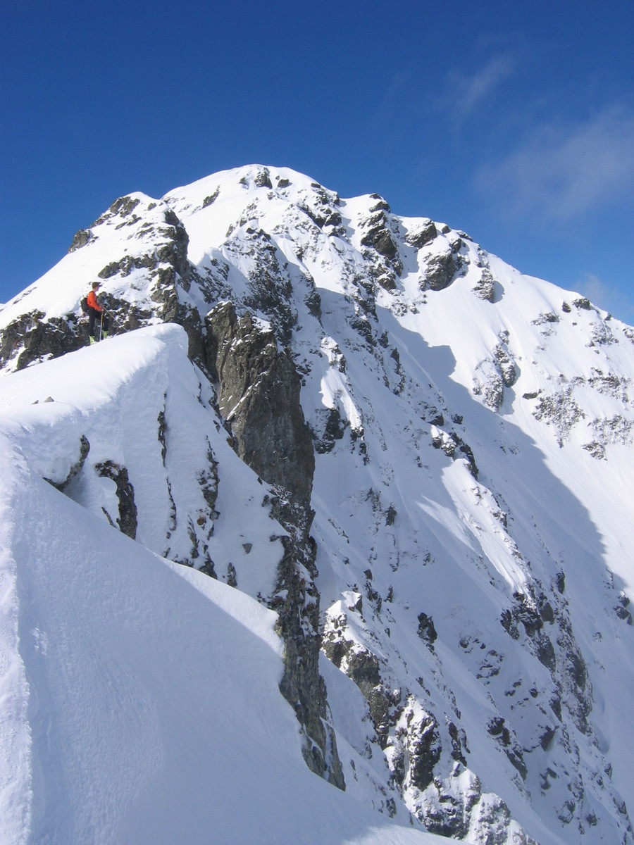 Face N de la pointe du Sifflet