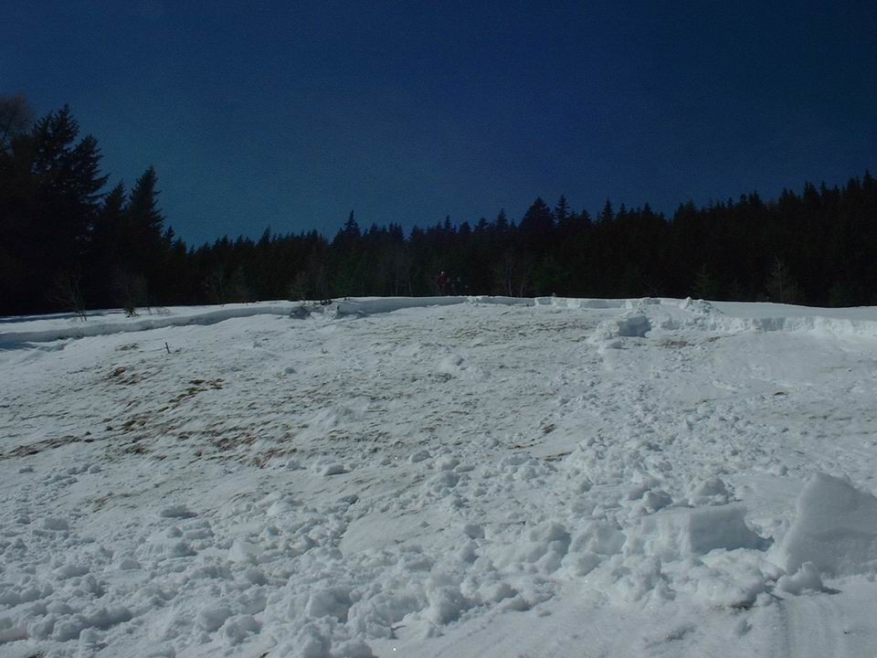 il distacco al monte Alpisella