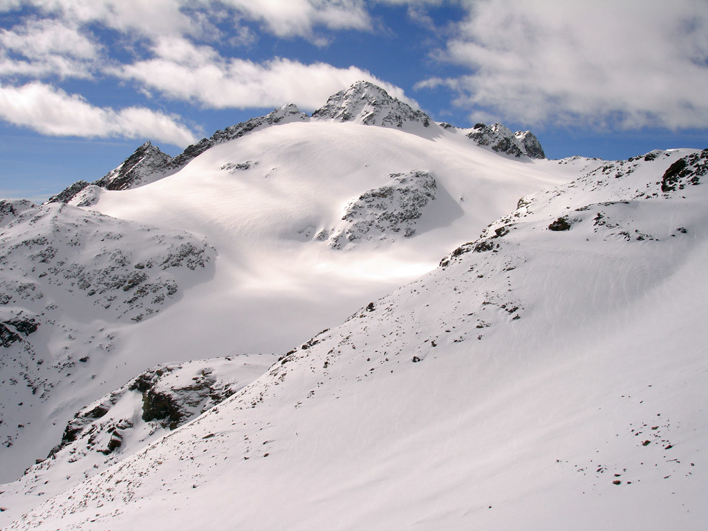 Il Pizzo Ferrè versante Nord.