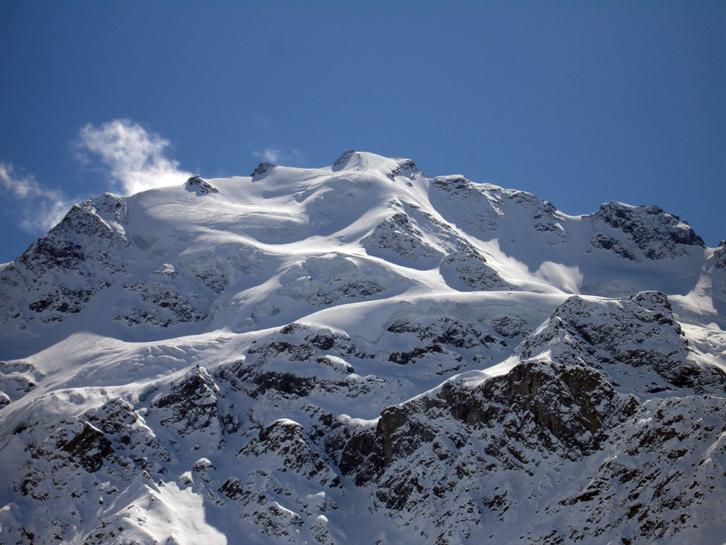 Cima Piazzi 3439 m versante Nord.