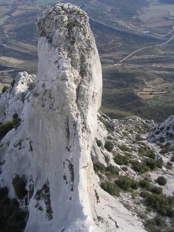 Eperon de l'Ermitage, montagne Sainte-Victoire.
