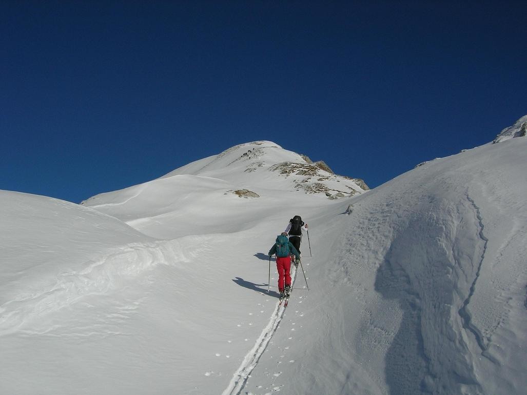 Sous le sommet de la Miaz