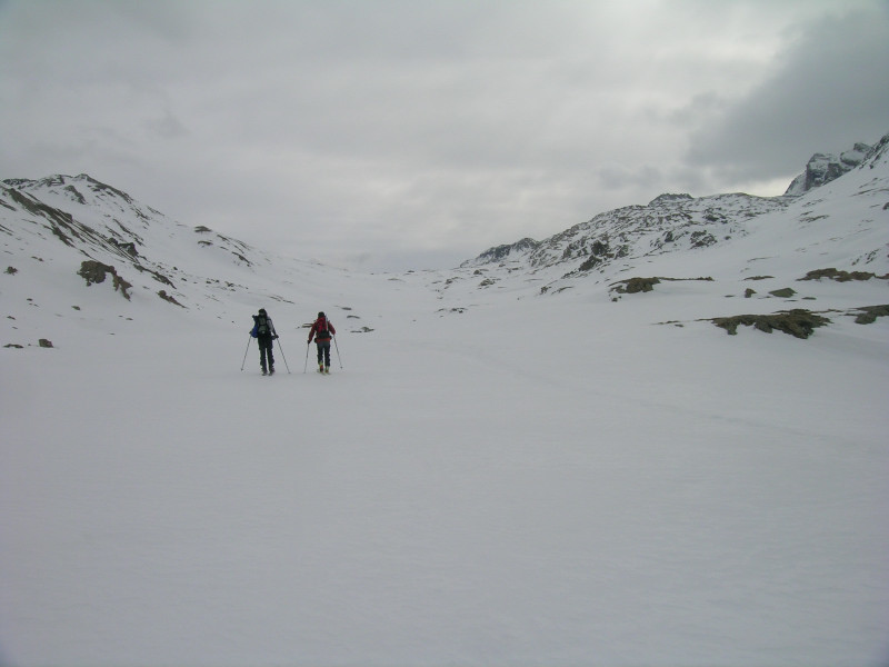 En direction du col de Longet
