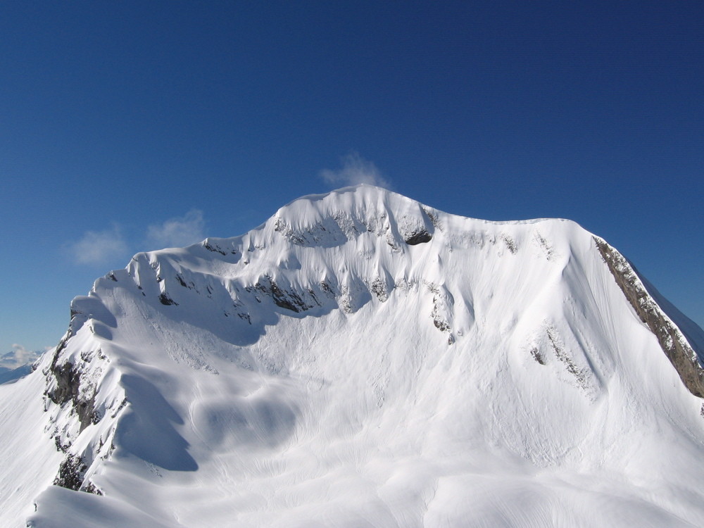 Face Nord du Mont Charvin, depuis la Goenne