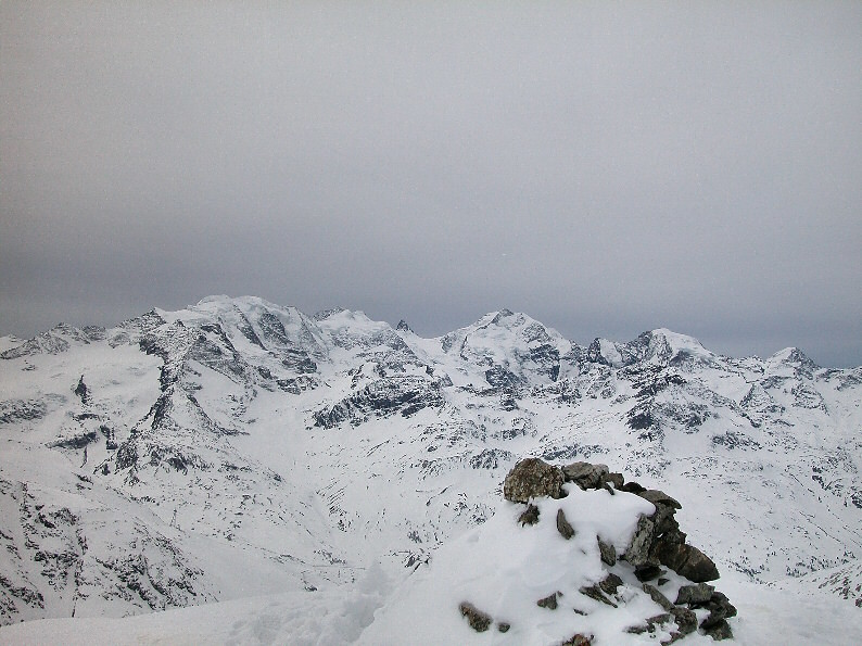 Piz Minor: panorama dalla vetta