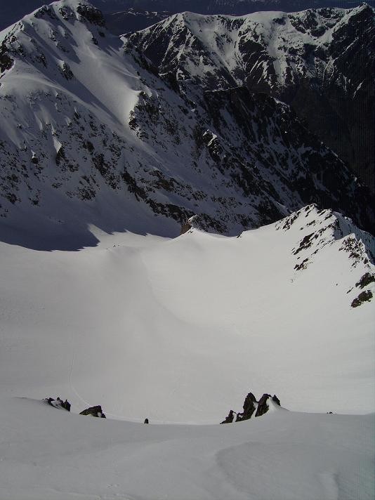 Du col 2560 la combe d'accès