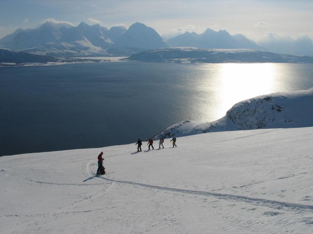 Montée au Ullstinden