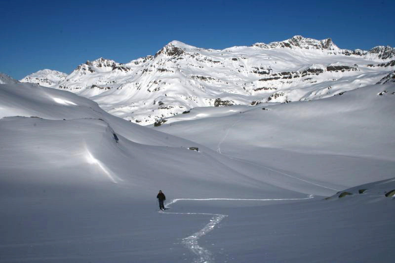 en montant au col Girard