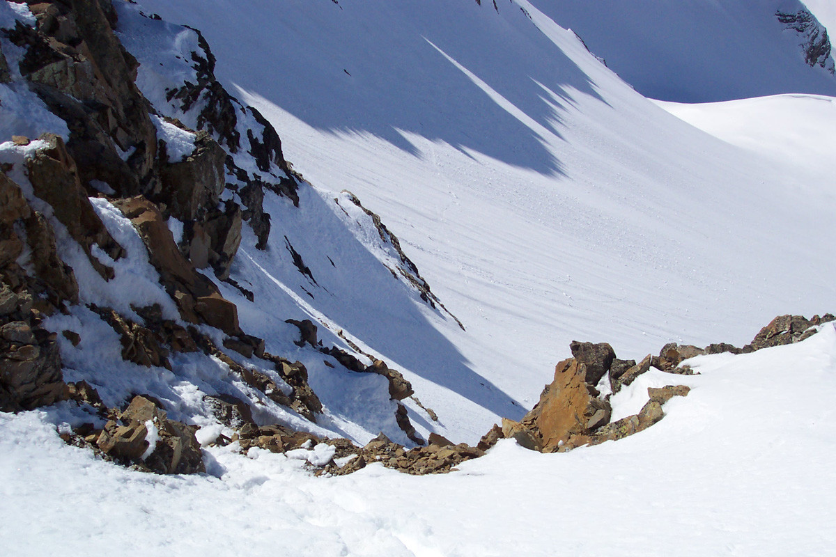 Haut du couloir.