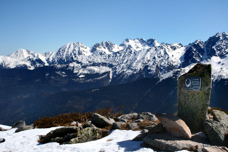 sommet du Grand Rocher_panorama sur Belledonne-Nord