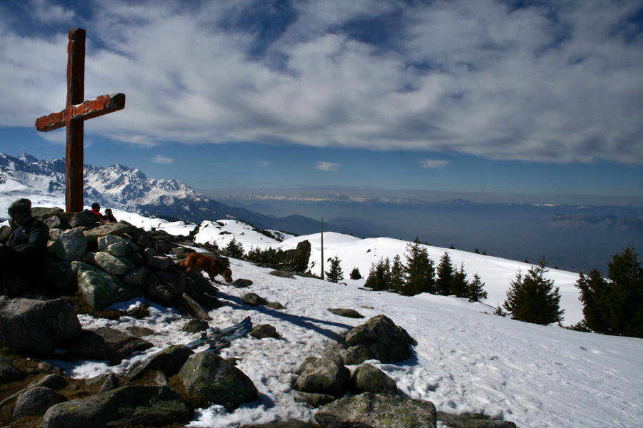 sommet du Grand Rocher_vue vers le Sud