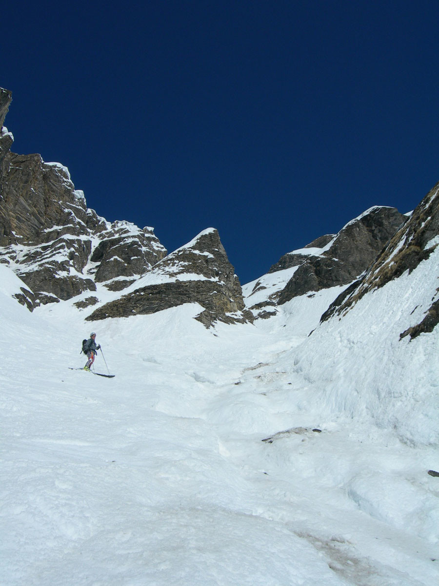 Couloir SE du Col de Bella Cha