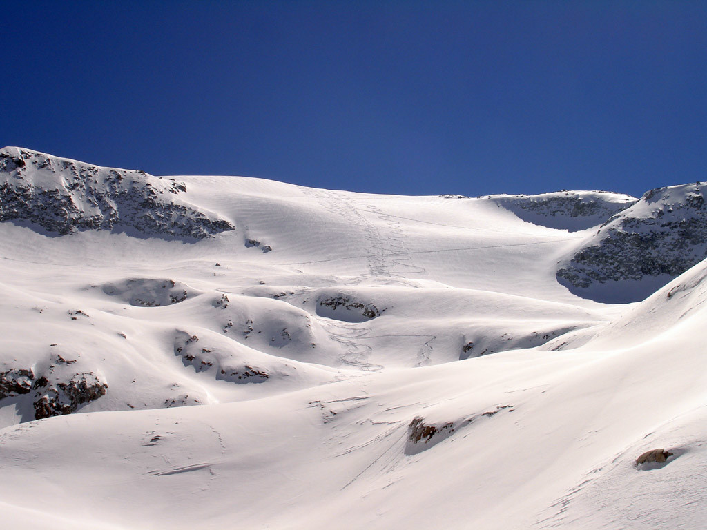 Cima Calotta dal versante Nord.