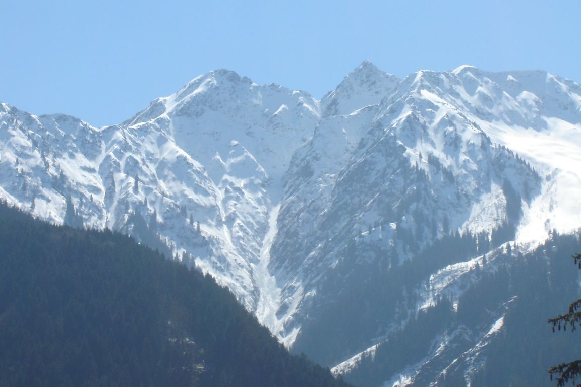 face nord de la Légette et du Nid d'Aigle