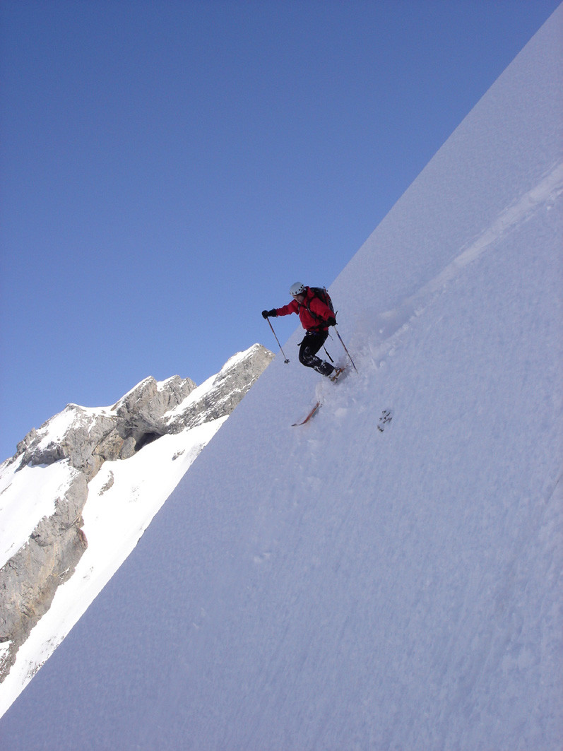 Paré de Joux, face nord