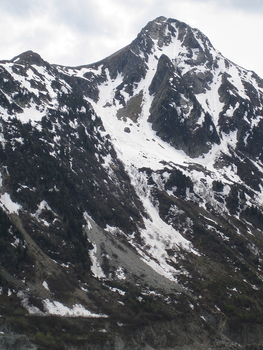Couloir N de la Pointe NE des Rochers Motas