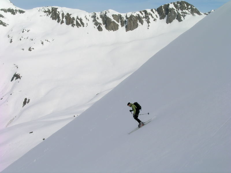 Descente de côte belle