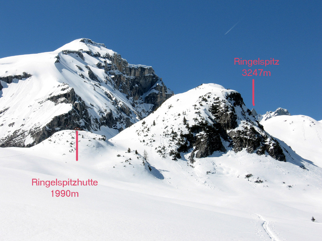 Ringelspitz: capanna e vetta