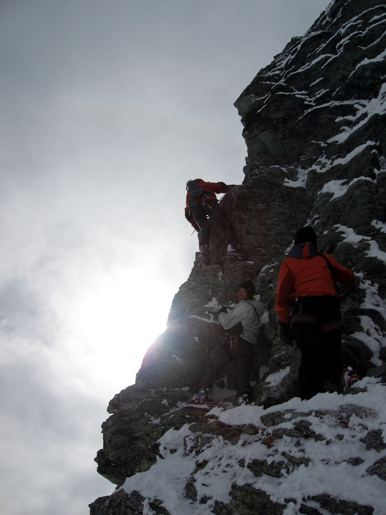 Ringelspitz: "passo chiave"