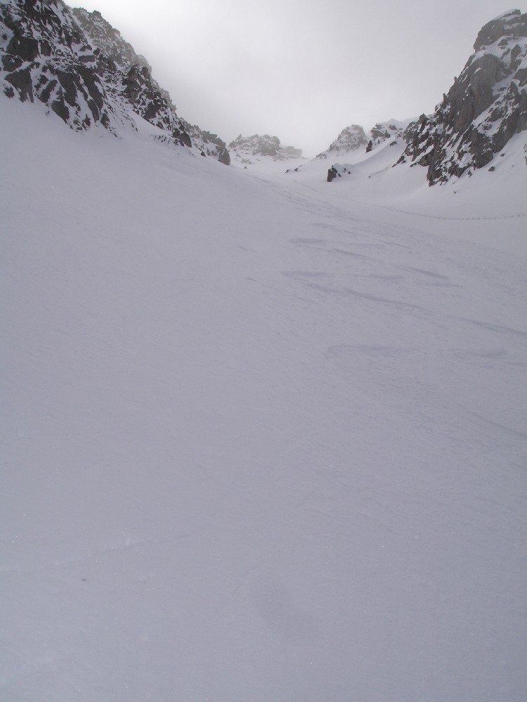 Couloir N des Clochers d'Arpette