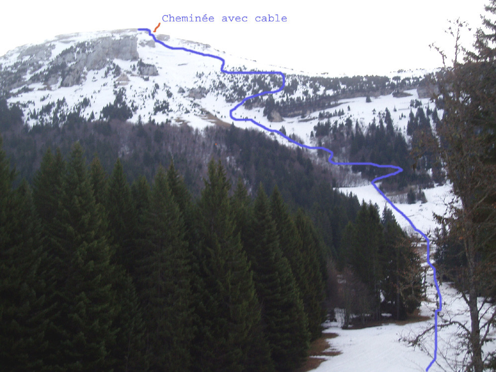 Chamechaude : l'itinéraire classique