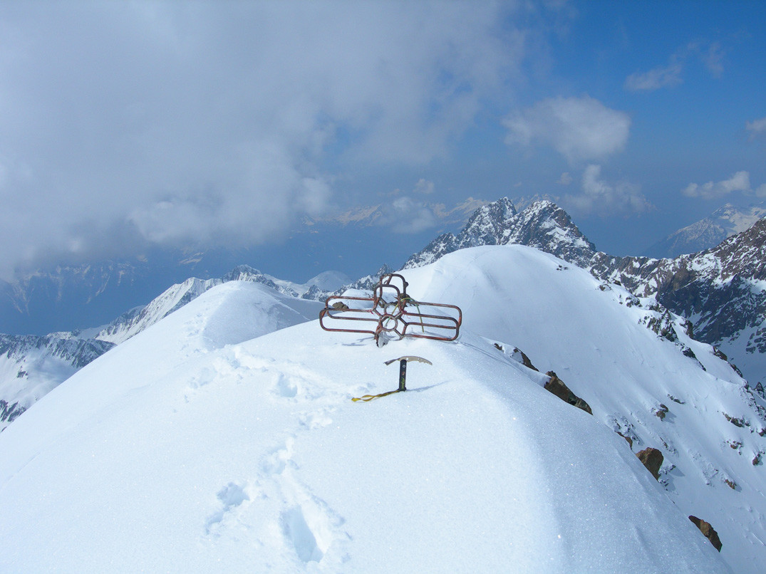 La bella cresta e la cima del CASSANDRA
