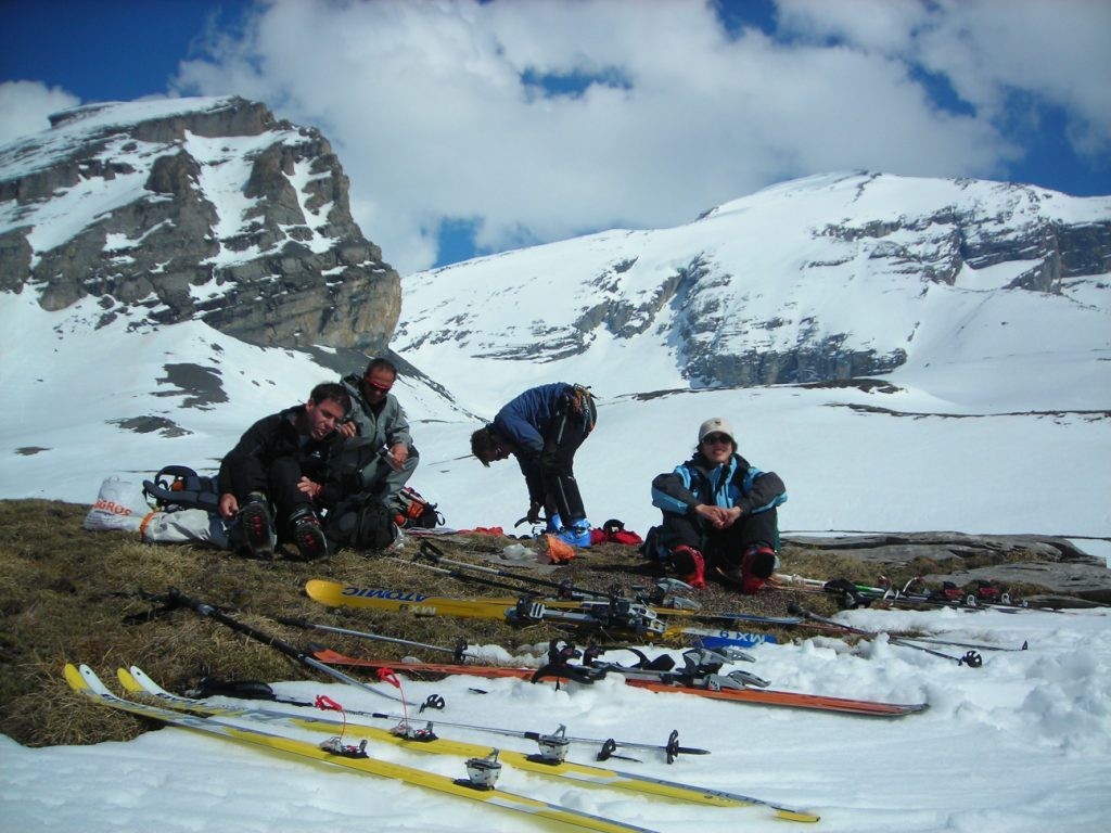 Rinderhorn face NW
