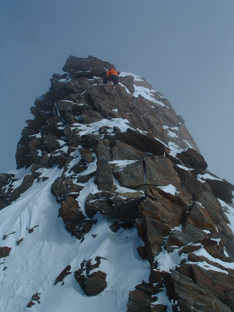 Weisskugel - cresta finale
