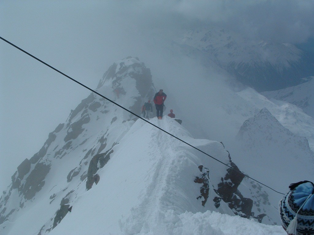 Weisskugel - cresta finale