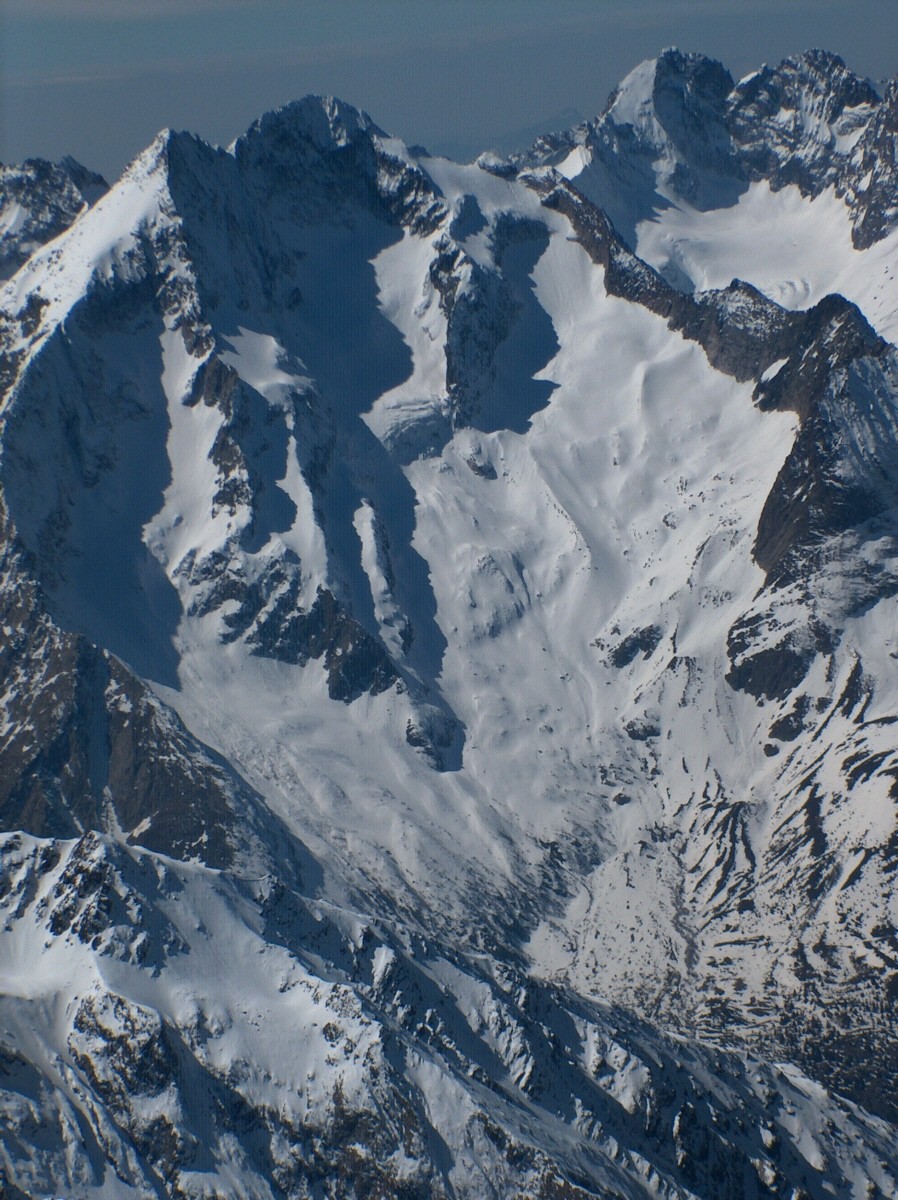 La Tête de Lauranoure versant Nord-Est.