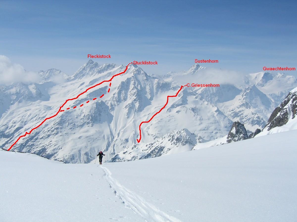 Rusca arriva al colle: alle spalle un pò di cimette !!!!