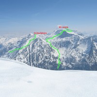 Alcuni itinerario della zona del M. Leone.