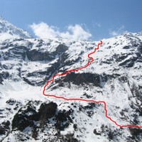 Stucklistock: prima parte della salita