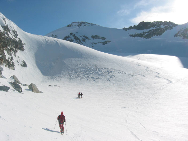 Salendo al Mont Durand oltrepassato l'omonimo colle.