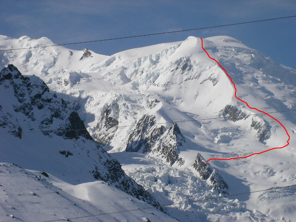 Voie Royale Arrete Nord du Gouter
