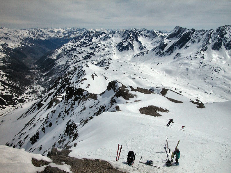 Helgenhorn: l'itinerario dalla vetta